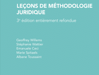 Nouvelle édition du Précis « Leçons de méthodologie juridique » disponible !