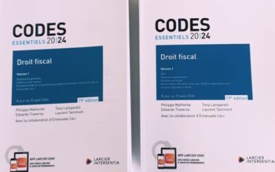 Parution de l’édition 2024 du Code essentiel – Droit fiscal!